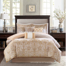 Madison Park Vanessa Bettdecke Duvet Cover Jacquard Gold Bettwäsche Set